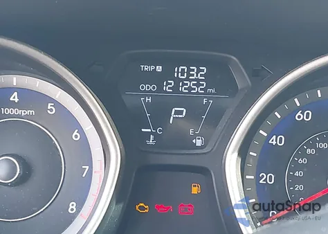 2013 Hyundai Elantra Gls z USA, uszkodzony, nr VIN KMHDH4AE5DU979844